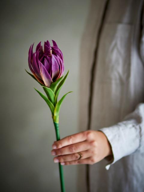 Lily Stem, Purple, Artificial Flowers