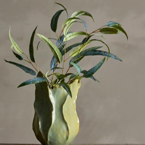 Eucalyptus Stilk, Grøn, Kunstige Blomster