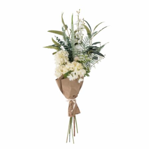 Symphonie Bouquet, White, Artificial Flowers