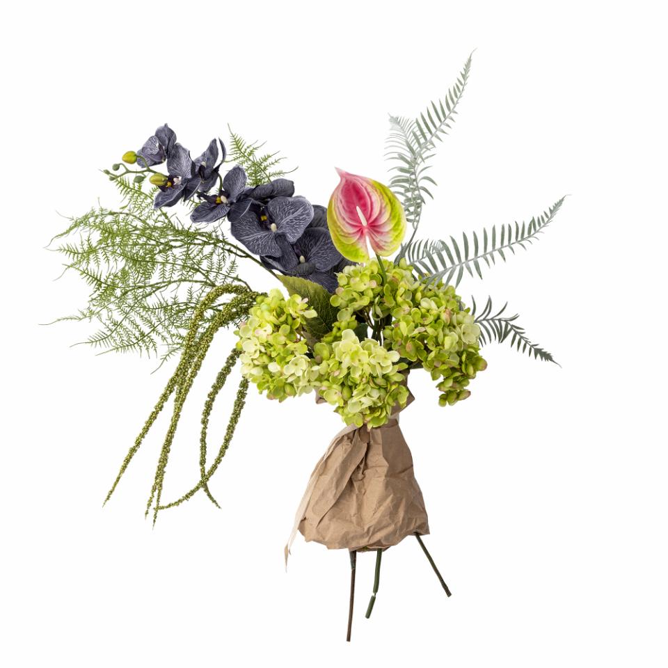 Poetry Blumenstrauß, Grün, Künstliche Blumen