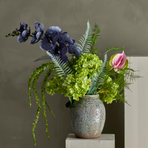 Poetry Bouquet, Verte, Fleurs artificielles