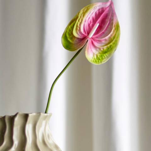 Flamingo Stilk, Pink, Kunstige Blomster