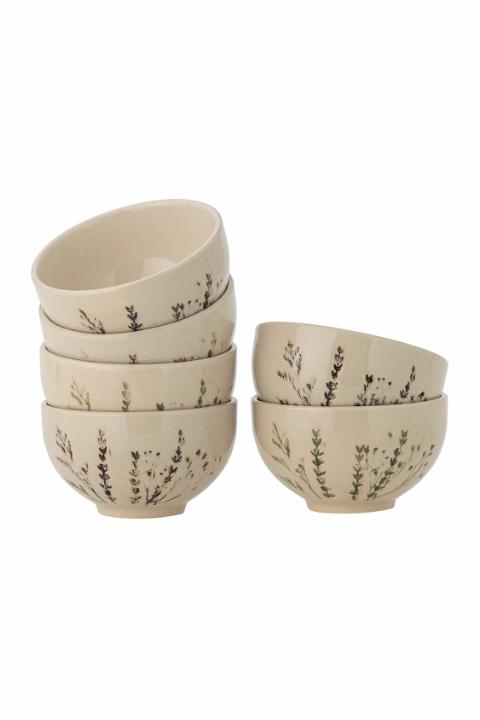 Bea Bowl, Multipack, Nature, Stoneware