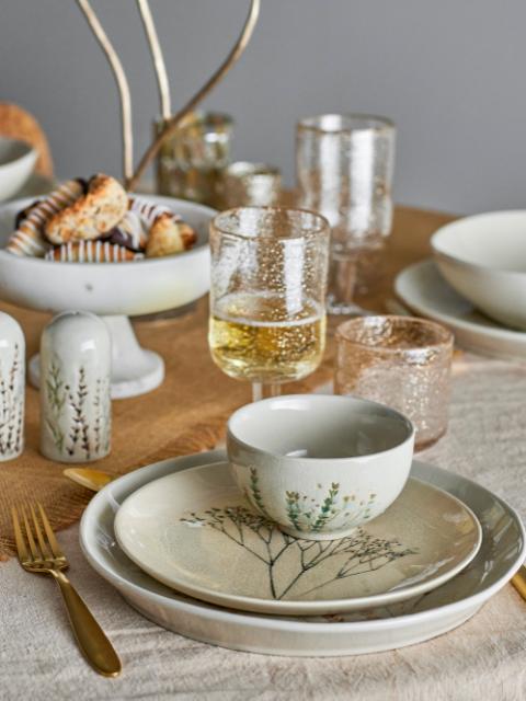 Bea Bowl, Multipack, Nature, Stoneware