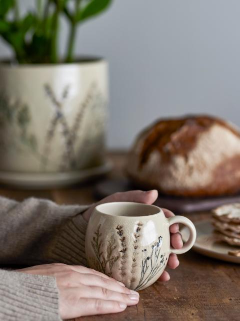 Bea Mug. Multipack, Nature, Stoneware