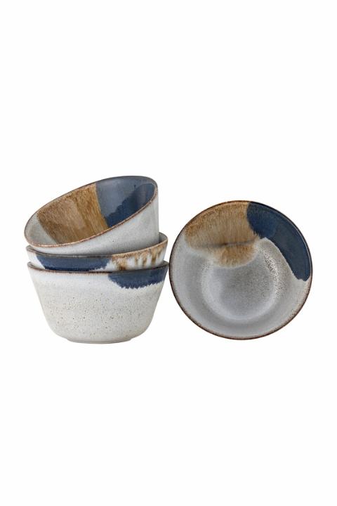 Jules Bowl, Multipack, Blue, Stoneware