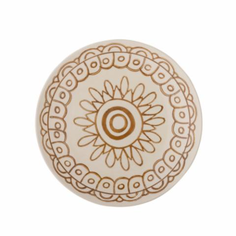 Maple Teller, Orange, Steingut