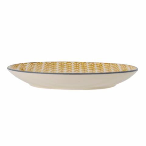 Maple Teller, Gelb, Steingut