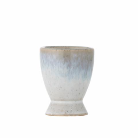 Paula Egg Cup, Blue, Stoneware