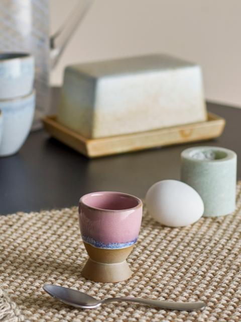 Paula Egg Cup, Rose, Stoneware