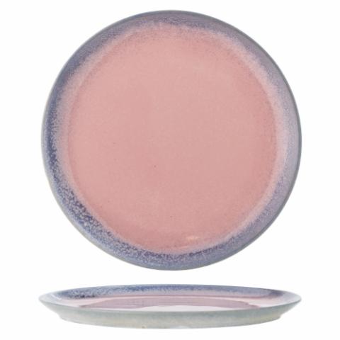 Paula Assiette, Rose, Grès