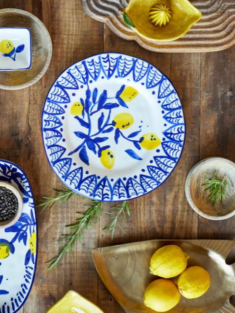 Maxima Assiette, Blue, Grès