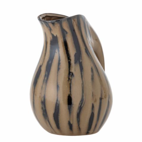 Coy Jug, Brown, Stoneware