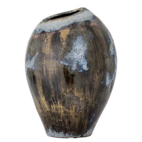 Senja Vase, Brown, Stoneware