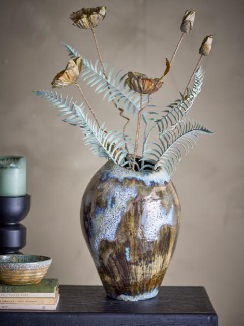 Senja Vase, Brown, Stoneware