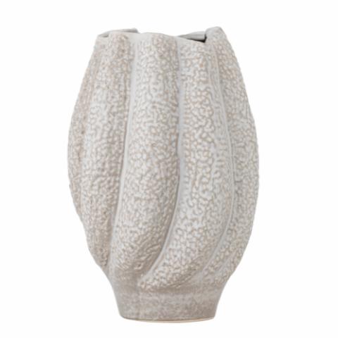 Cove Vase, White, Stoneware
