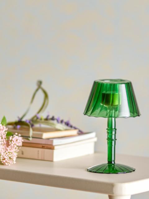 Cisco Votive, Green, Glass