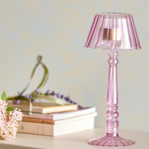 Cisco Votive, Rose, Glass