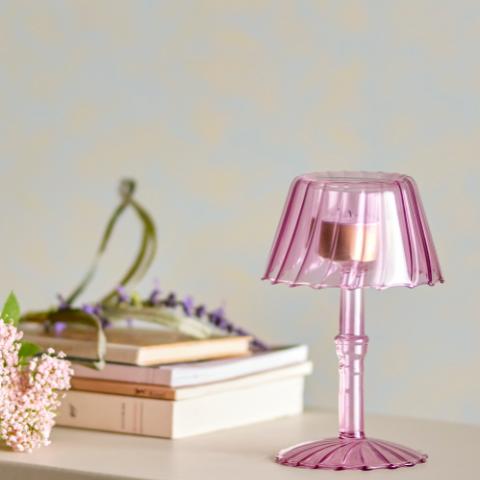 Cisco Votive, Rose, Glass