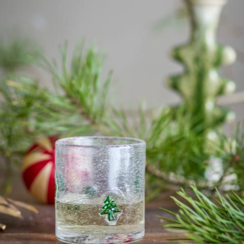 Debra Drinking Glass, Clear, Glass