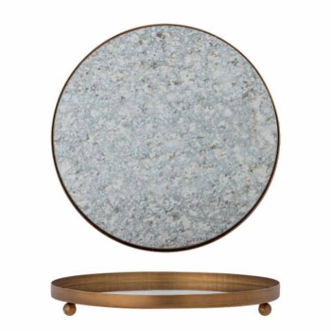 Glacier Fad, Guld, Metal, Glass
