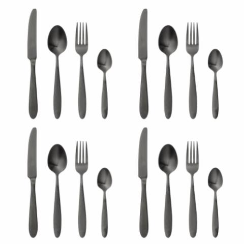 Frea Cutlery, Multipack, Black, Stainless Steel