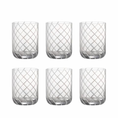 Havin Drinking Glass, Multipack, Clear, Glass