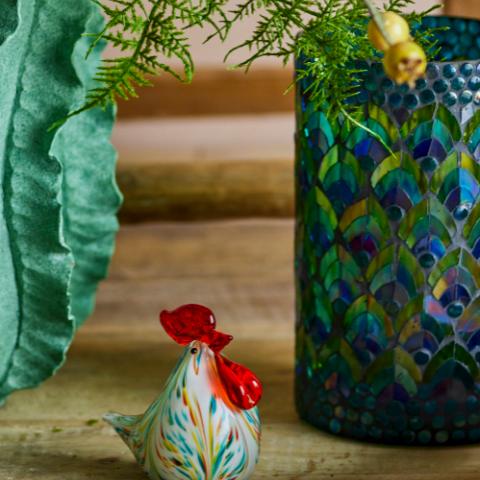 Livie Déco, Multicolore, Verre