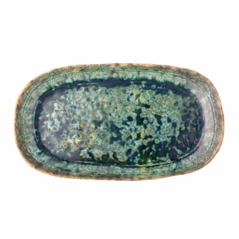 Milani Serving Plate, Green, Stoneware