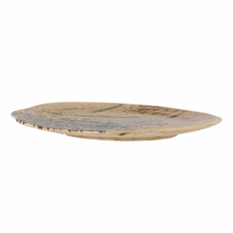 Larken Plate, Multi, Stoneware