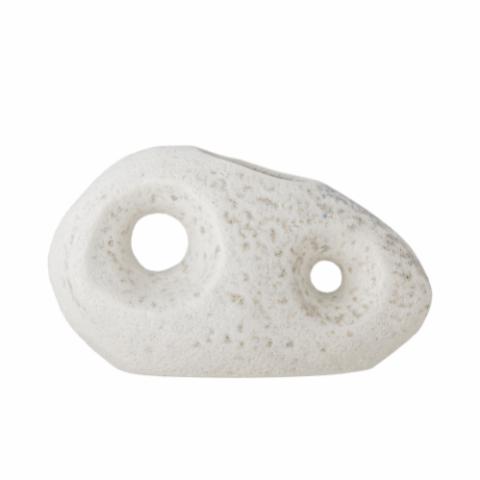 Caia Vase, White, Stoneware
