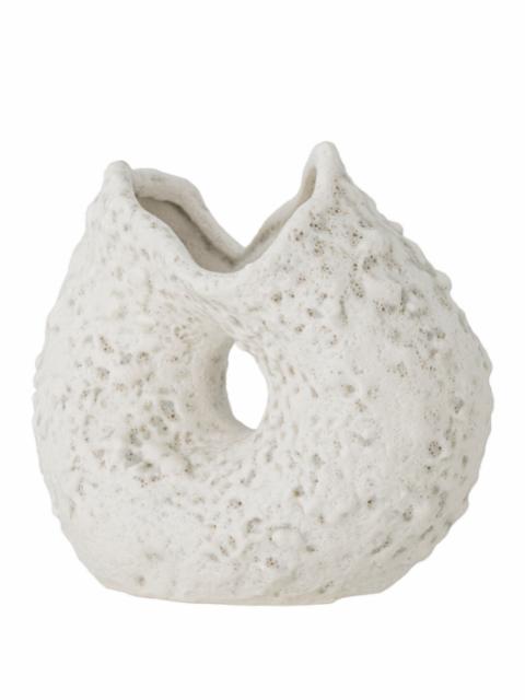 Fianna Vase, Blanc, Grès