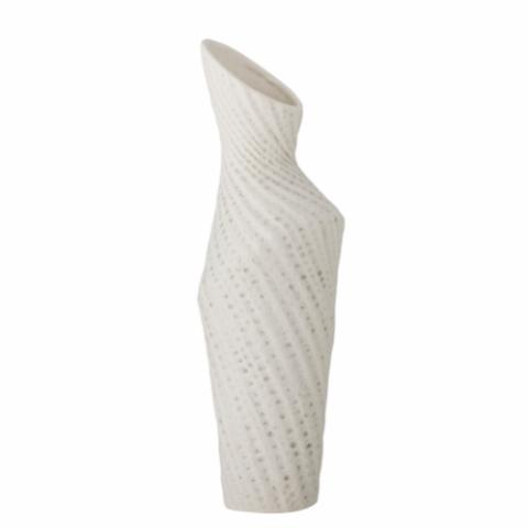 Fikla Vase, White, Stoneware