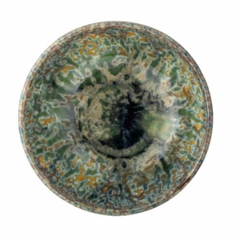 Milani Bowl, Green, Stoneware