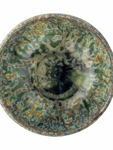Milani Bowl, Green, Stoneware