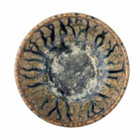 Milani Bowl, Blue, Stoneware