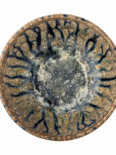 Milani Bowl, Blue, Stoneware