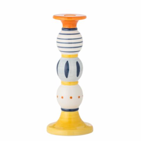 Kairi Candle Holder, Multi, Stoneware