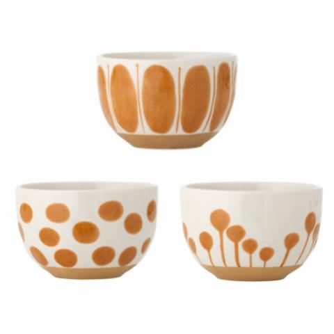 Linora Bowl, Brown, Stoneware