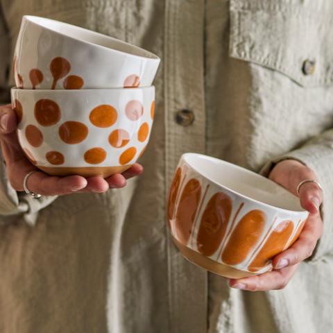 Linora Bol, Marron, Grès