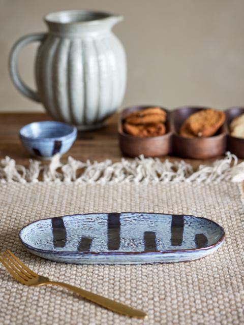 Ever Plate, Black, Stoneware
