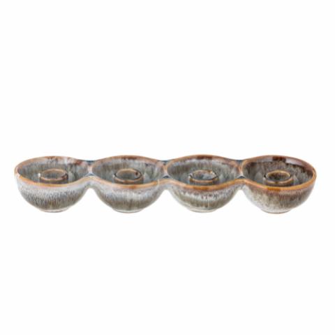 Kalia Advent Candle Holder, Brown, Stoneware