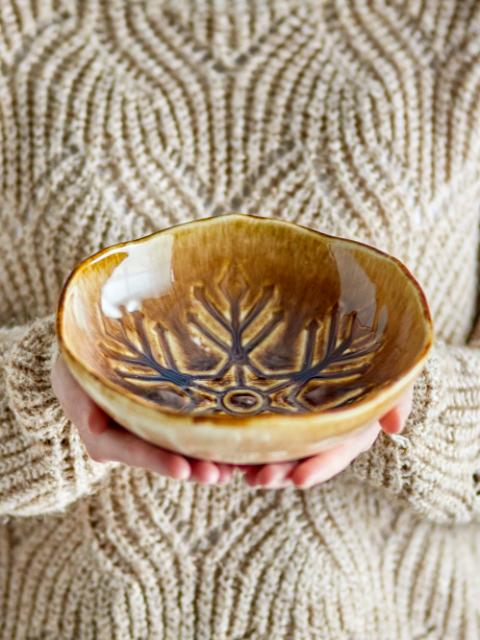 Acco Bowl, Brown, Stoneware