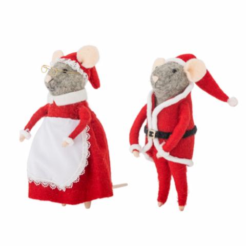 Peo Ornament, Red, Wool