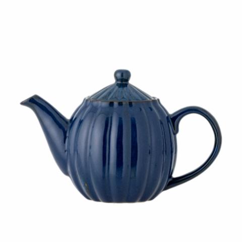 Latina Teekanne, Blau, Steingut