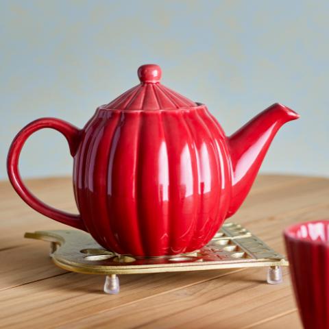 Latina Tekande, Rød, Stentøj