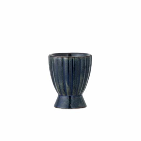 Latina Egg Cup, Blue, Stoneware