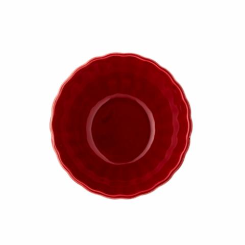 Latina Bowl, Red, Stoneware