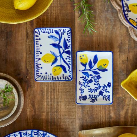 Maxima Assiette, Bleu, Grès