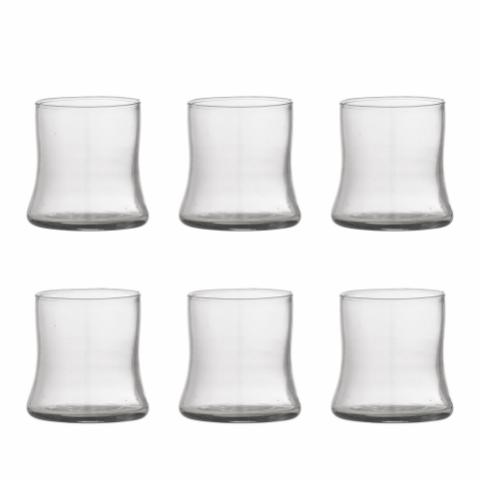 Florentine Drikkeglas, Multipak, Klar, Genanvendt Glas